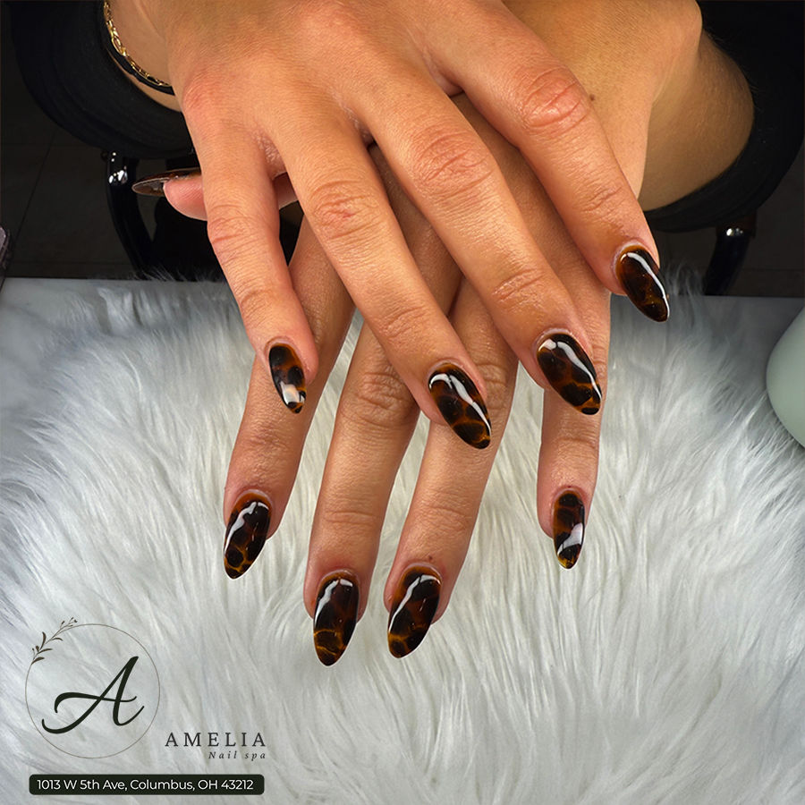 Winter Nails at Amelia Nail Spa